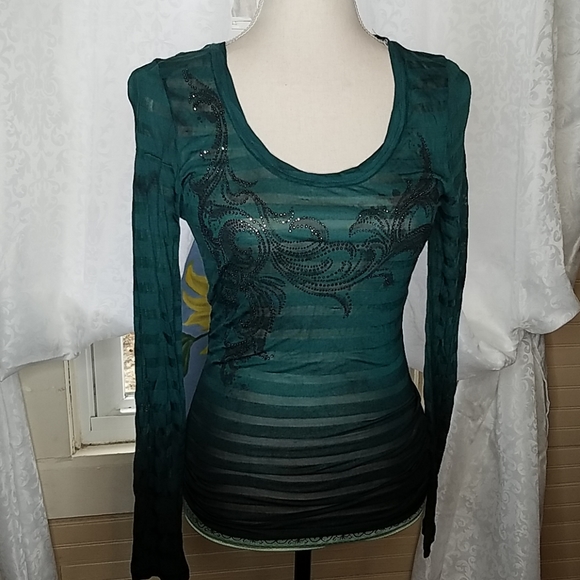 Miss Me Tops - NWT Miss Me Ombre T-shirt